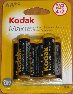 Батарейки "KODAK MAX"