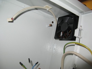 Вентиляция комьютерного ящика станка "Корвет-414", переделанного под ЧПУ