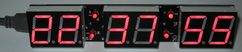 электронные часы конструктор для самостоятельной сборки Ч-6-20-В01
