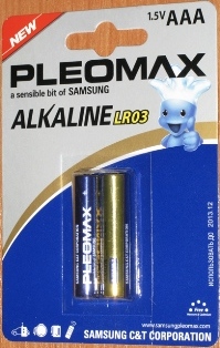 Батарейки "PLEOMAX ALKALINE"