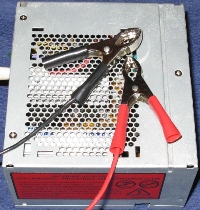 Зарядное устройство для автомобильных аккумуляторов из блока питания от компьютера